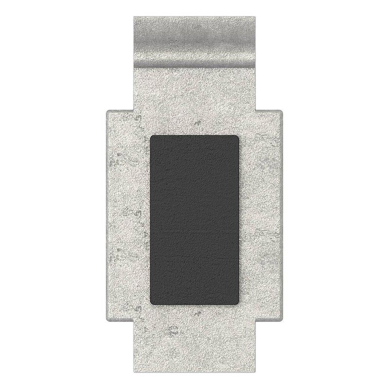 Sicherungsplatte für Mod. 14 , V2A