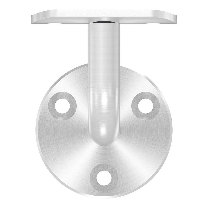 Handlaufhalter ohne Kabeldurchführung für LED Handläufe, Vollmaterial, V4A