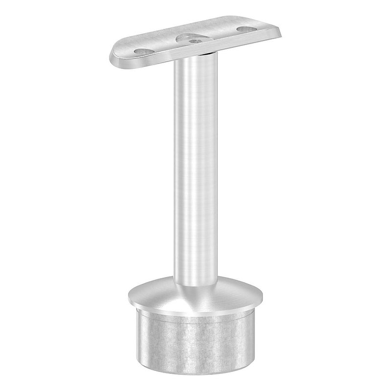 Rohrabschlussstopfen für Rohr 42,4x2,5mm, Handlaufanschlussplatte: 42,4mm, V2A