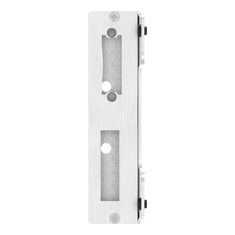 Edelstahlgegenkasten eckig, für Abstand 72mm, zum Anschweißen, 40mm, V2A