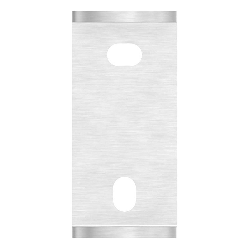 Wandbefestigung für Geländerpfosten 42,4mm, V2A