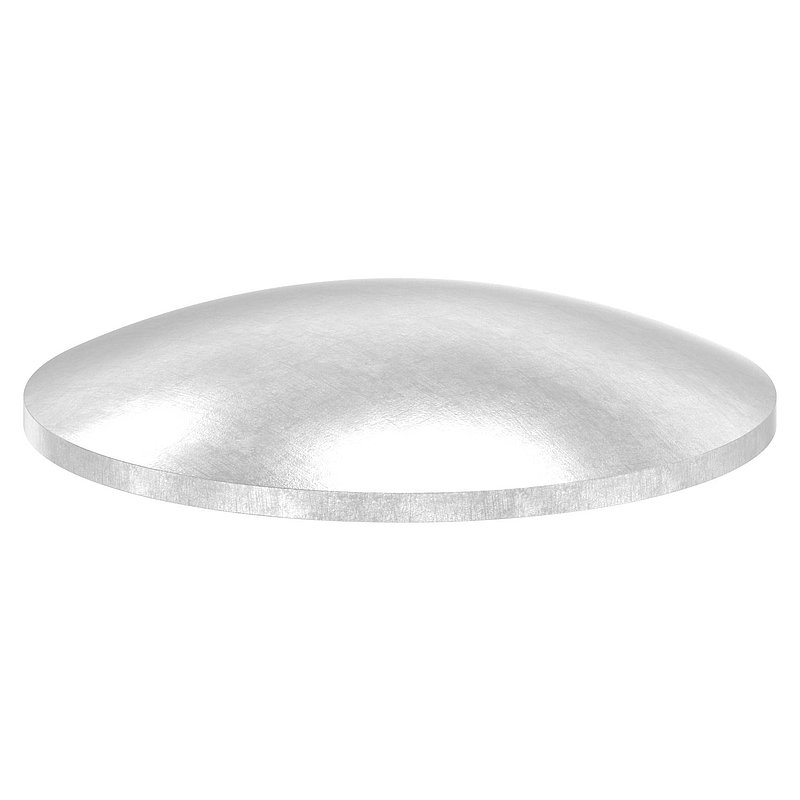 Gewölbte Schale Ø 48,3x2,0mm, H: 8mm, V4A