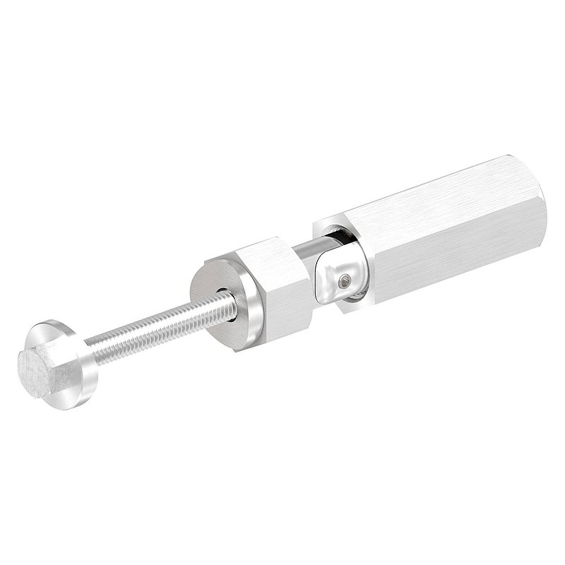 Gewindeterminal zur Selbstmontage, Seil 8mm, V2A