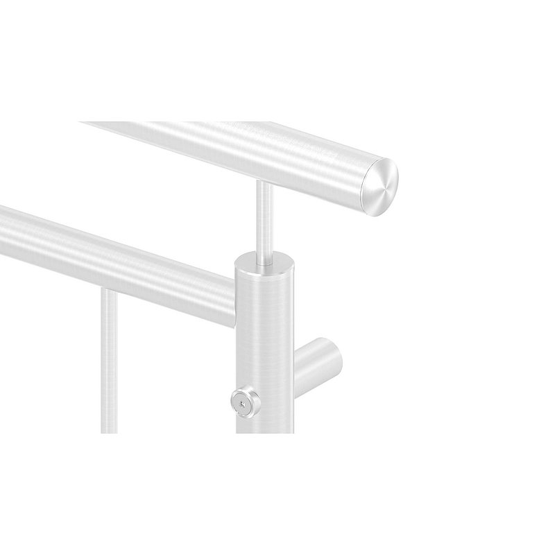 Ausgleichsstück (mit Senkung) für Rohr 42,4mm, Ø 22mm, V2A