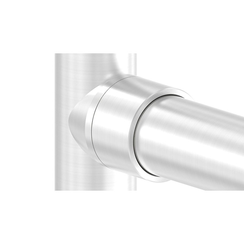 Befestigung für Rohr 42,4mm an 42,4mm