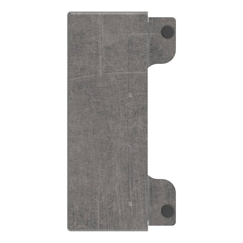 Gâche de serrure rectangulaire, avec entraxe 72mm, à souder, 30mm, acier