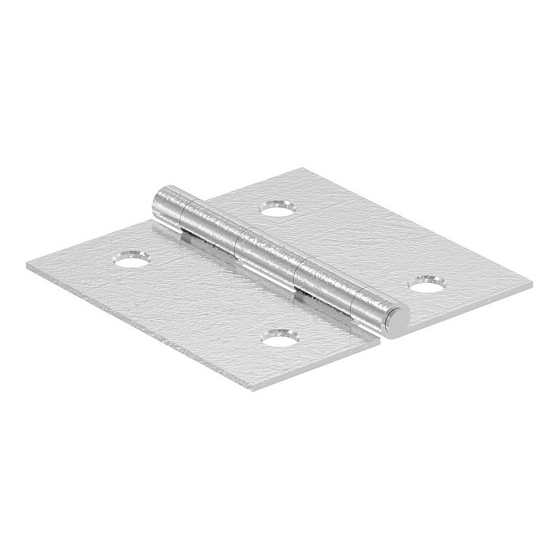 Edelstahl-Scharnier 40x40mm mit festem Zapfen