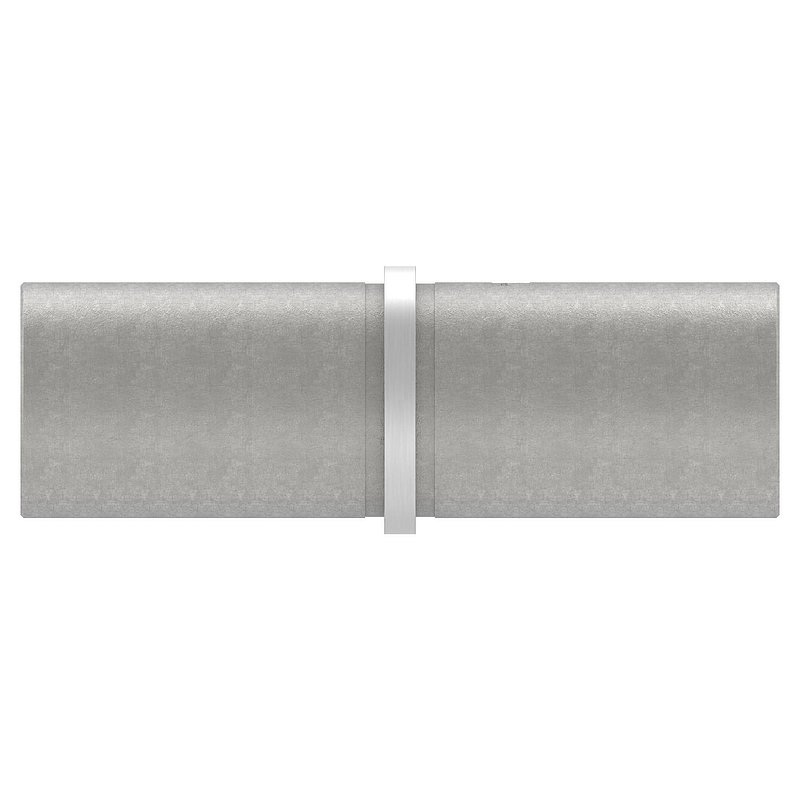 Verbindungsstück für Rohr 42,4x2,5mm, V2A