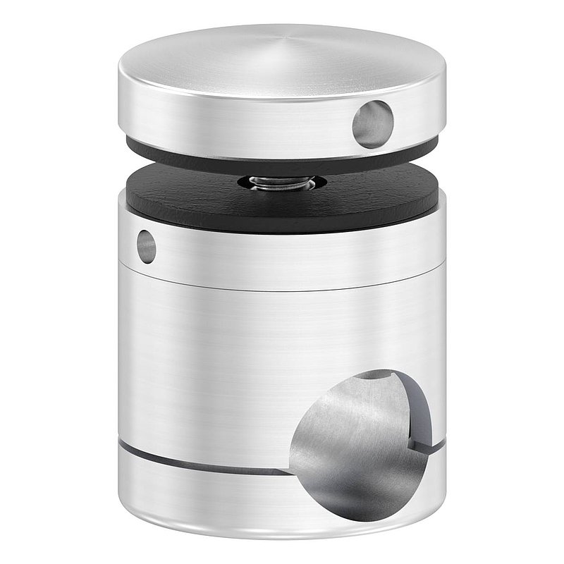 Glaspunkthalter Ø 40mm, passend zu Brenk-Halter, V2A