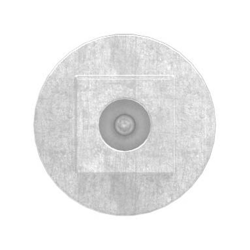 Special pin for waste compartments with triangle, AISI304