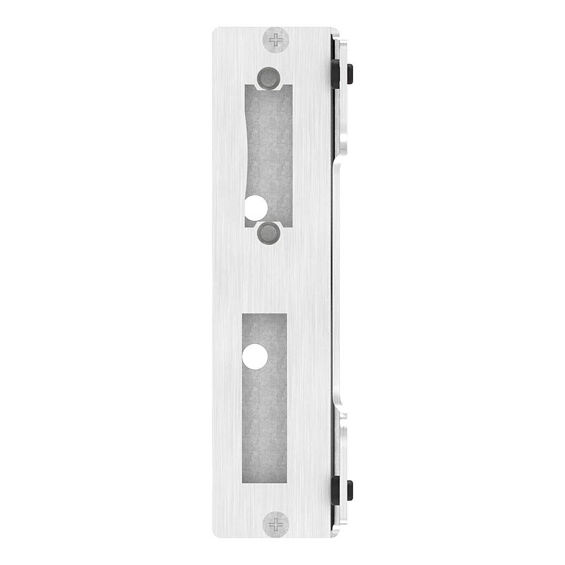 Edelstahlgegenkasten eckig, für Abstand 72mm, zum Anschweißen, 40mm, V2A