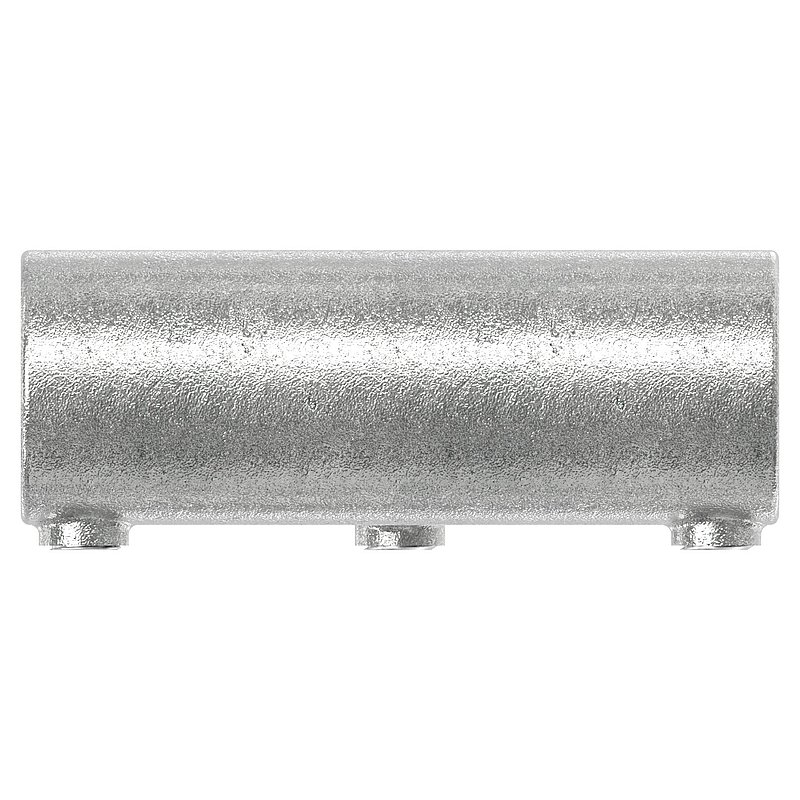 T-Stück lang, schräg, variabel, für Rohr Ø 48,3mm