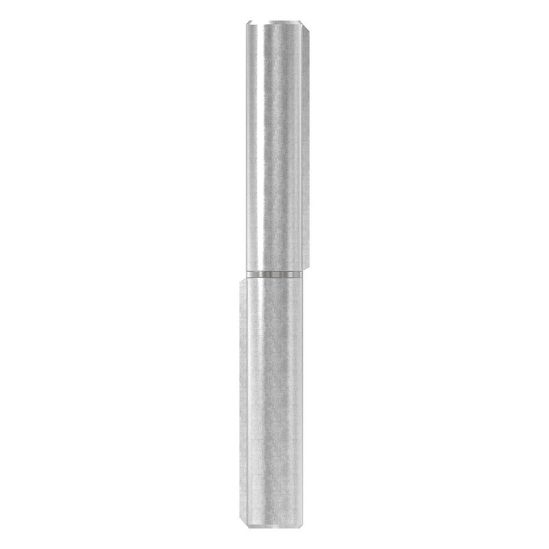 Anschweißband, L: 160mm, mit festem Stift, V2A