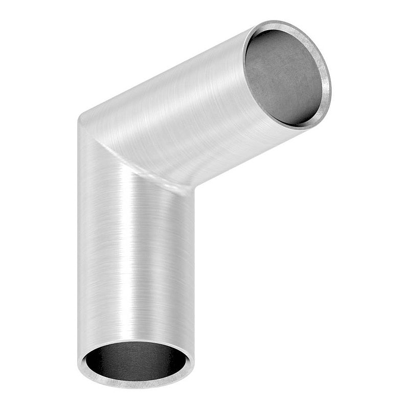 Raccord de barre pour barre ronde Ø 10mm, angle vif à 90°, V2A