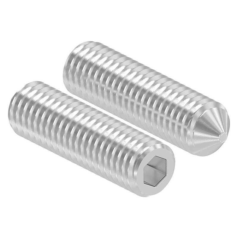 Gewindestift M8x30, V2A, DIN 914 / ISO 4027