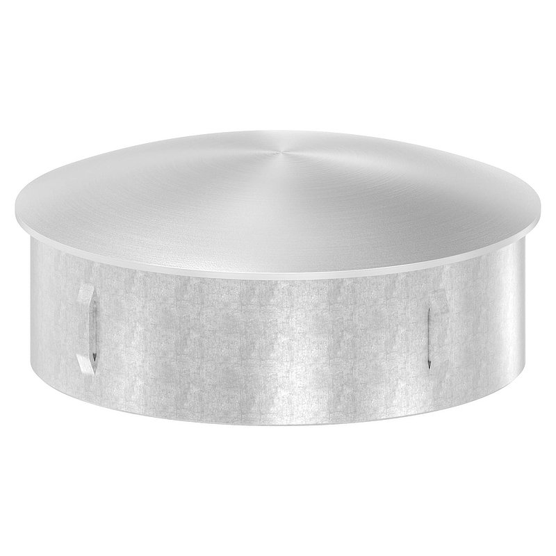 Rohrabschlussstopfen, für Rohr 101,6x2,0 - 2,5mm, V4A