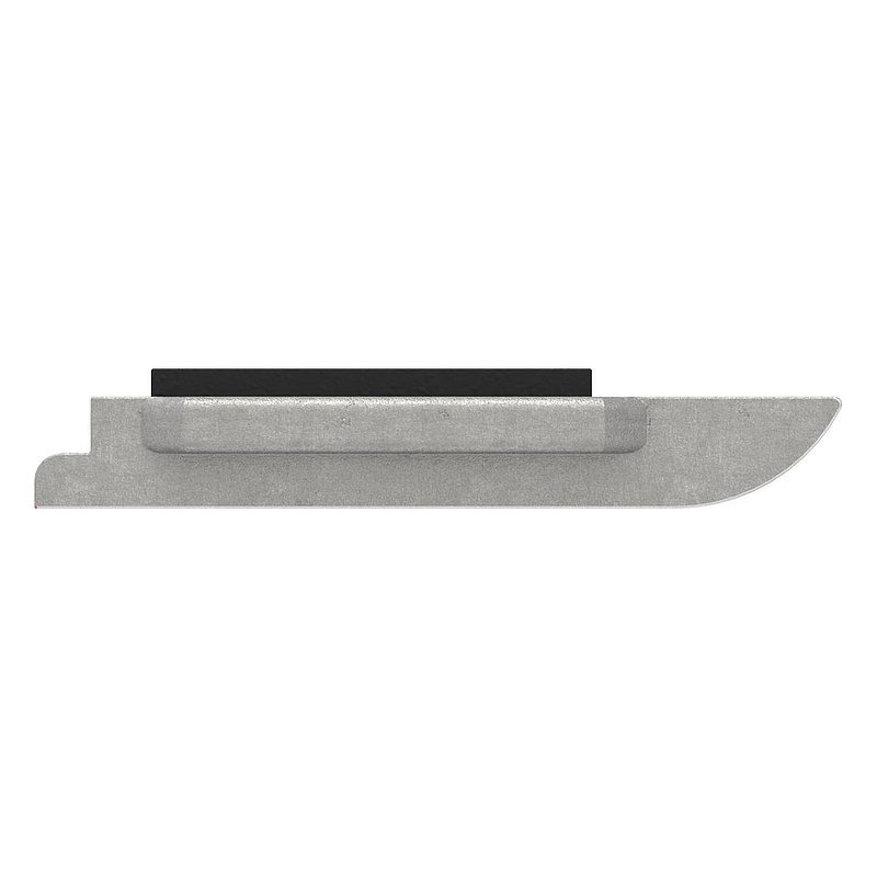 Sicherungsplatte für Mod. 45 für verstellbare Glasklemme , V2A