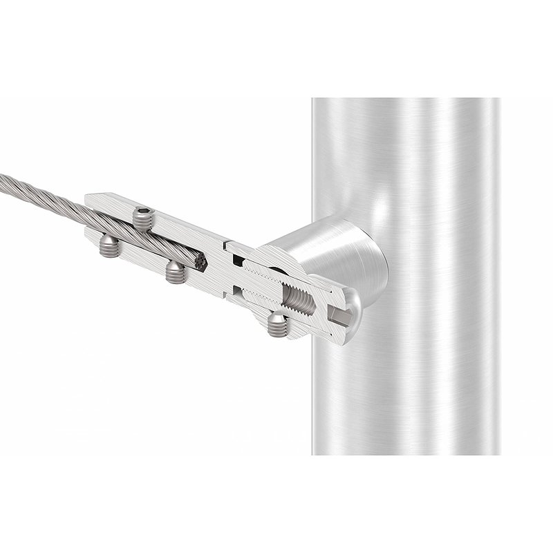 Porte câble pour câble Ø 5mm, V2A