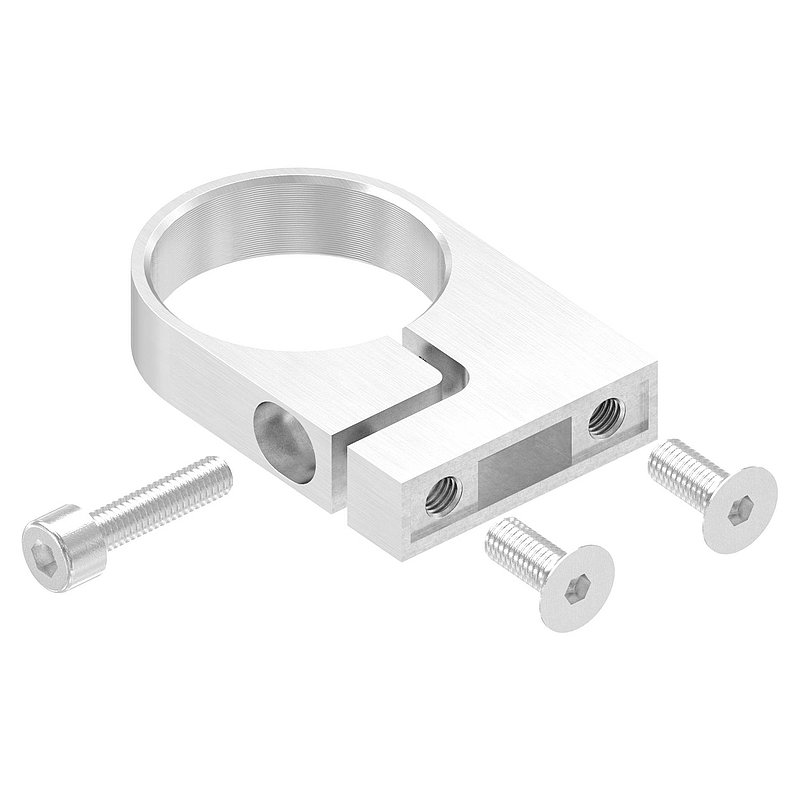 Spannring für Rohr 48,3mm, V2A