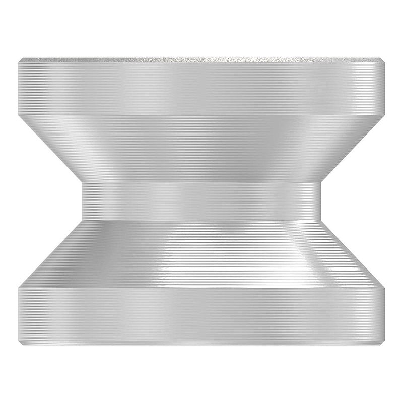 Einschweißgewinde mit M12 Gewinde für Rohr 42,4 x 2,0mm, V2A
