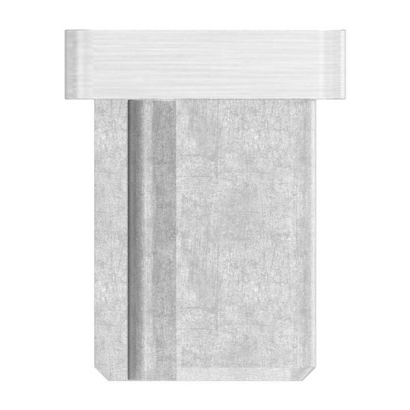 Einsteckkappe, für Rohr 60x20x2,0mm, V4A