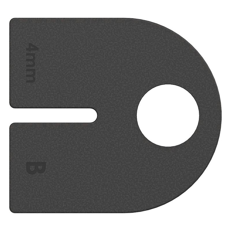 Gummi für Mod. 38, 4mm Blech