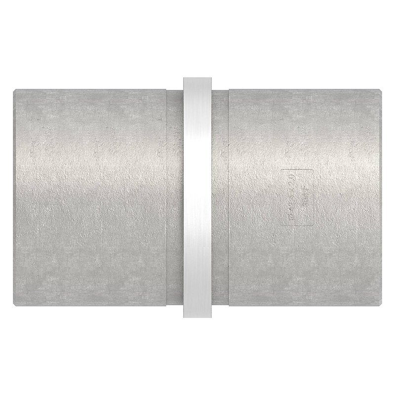 Verbindungsstück für Rohr 42,4x2,0mm, V2A
