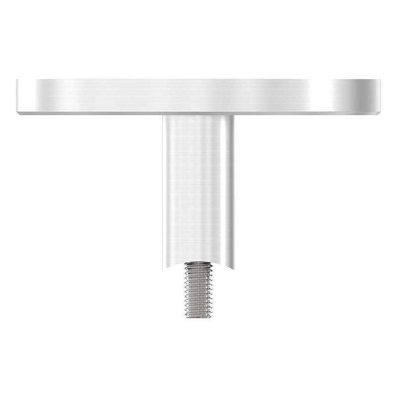 Wandbefestigung für Geländerpfosten 42,4mm, V2A