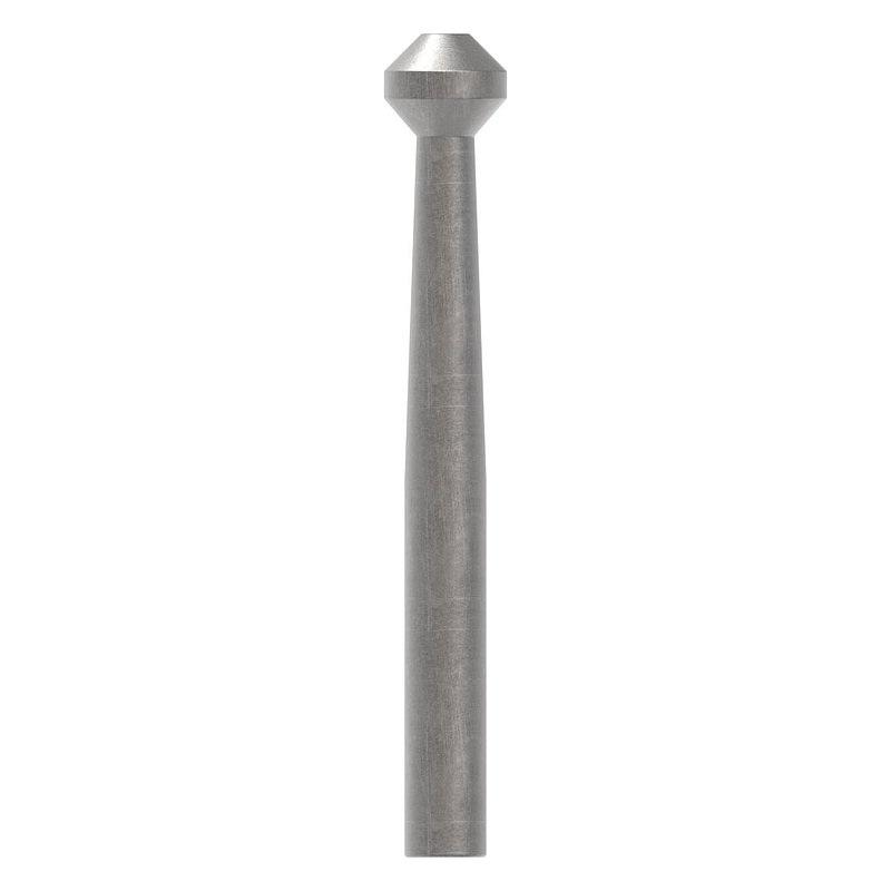 Zaunstab Ø 12mm, H: 120mm, konisch, Knopf eckig