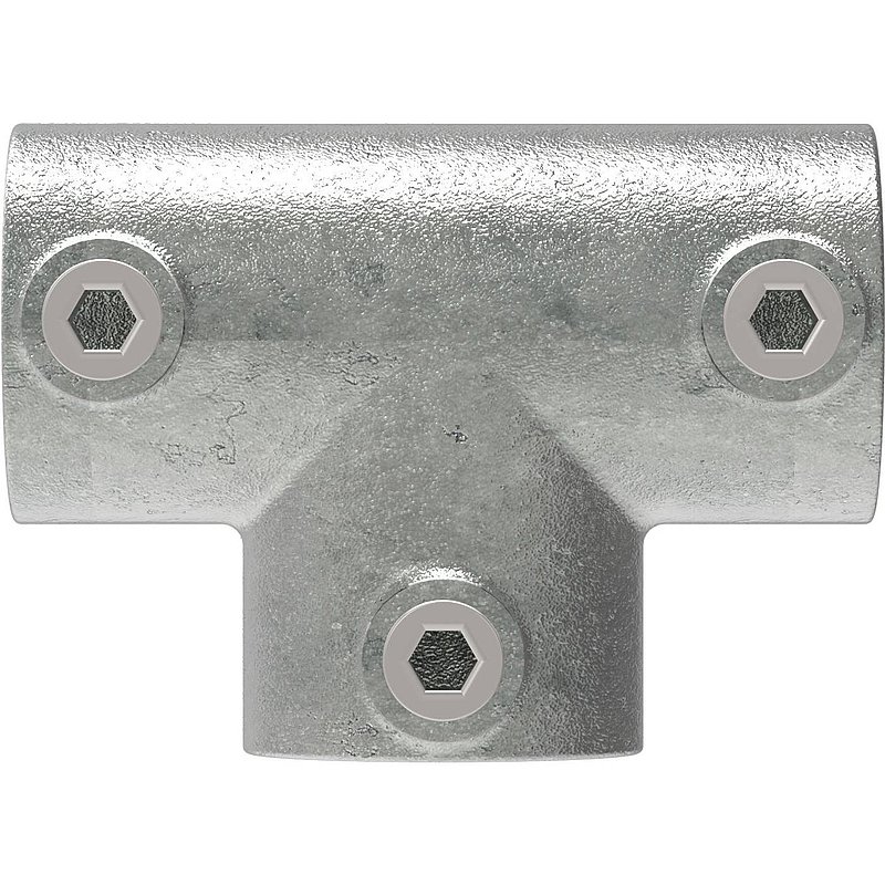 Raccord en T égal, pour tube Ø 42,4mm