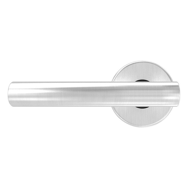 Pair of lever handles, rotatable, AISI304
