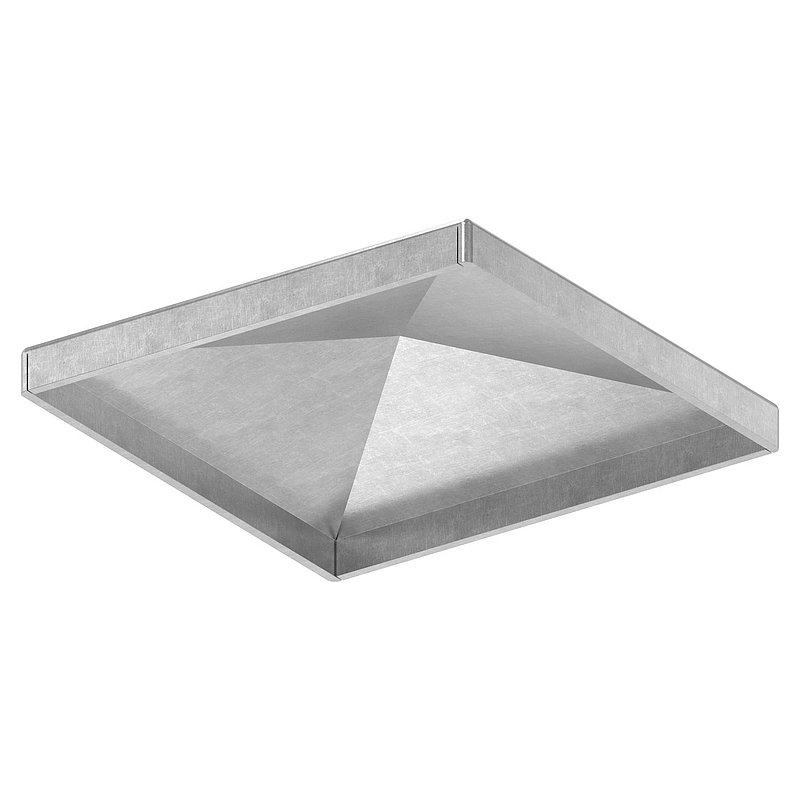 Pfeilerbedecker für Rohr 80x80mm