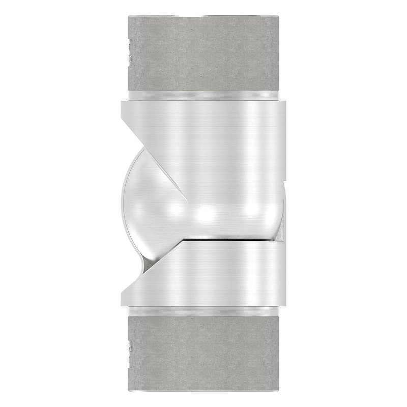 Gelenkstück hohl für Kabel, für Rohr 48,3x2,0mm, V2A