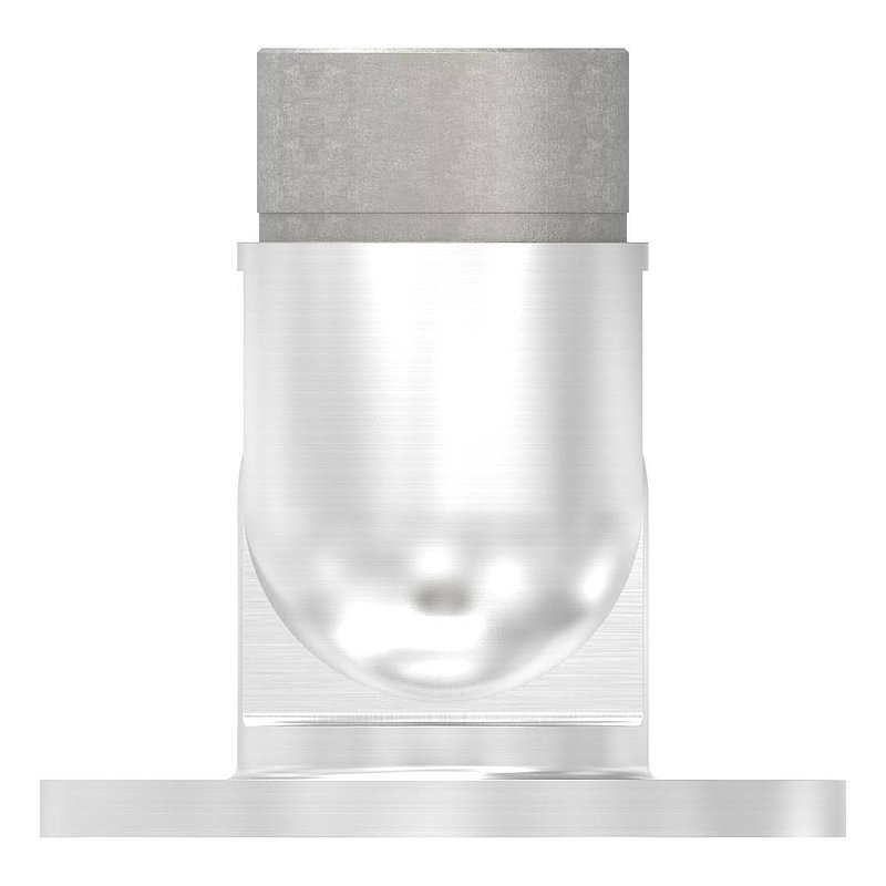 Wandhalter flexibel, für Rohr 42,4x2,0mm, V4A