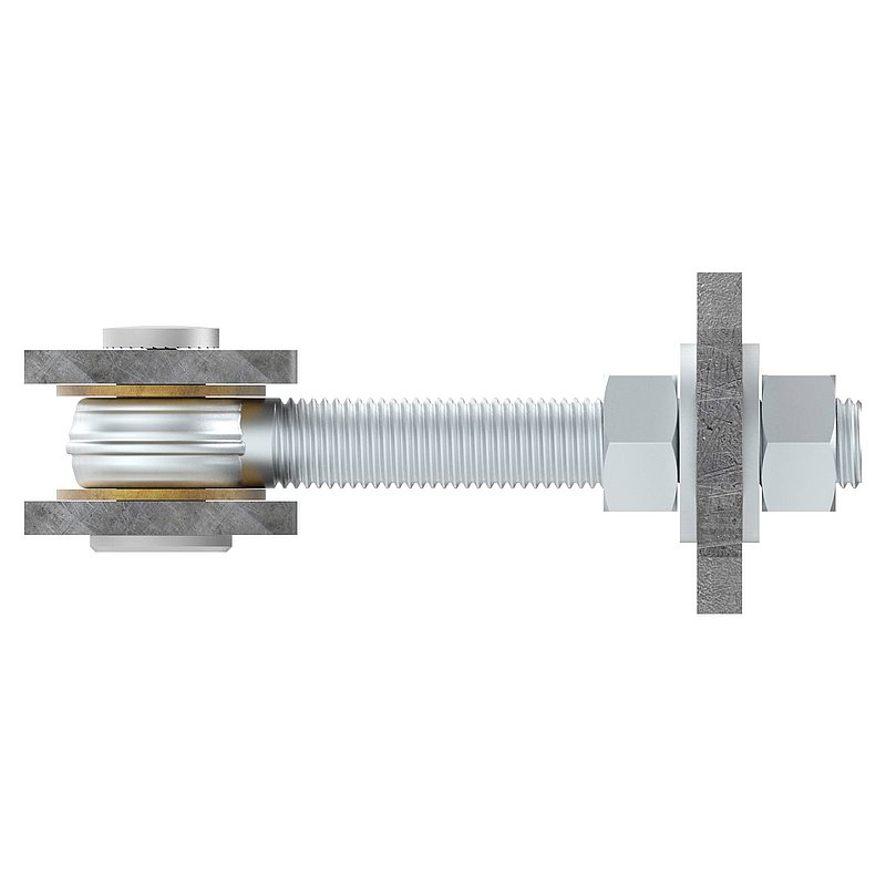 weld-on doortape M16, electro galvanized