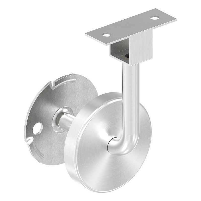 Handlaufhalter für LED Handlauf  (Ronde und Bügel verschweißt), V2A
