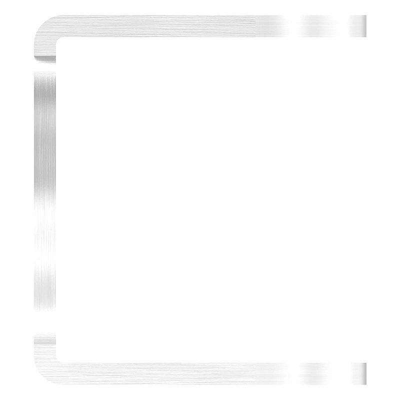 Wandbefestigung für Geländerpfosten 42,4mm, V2A