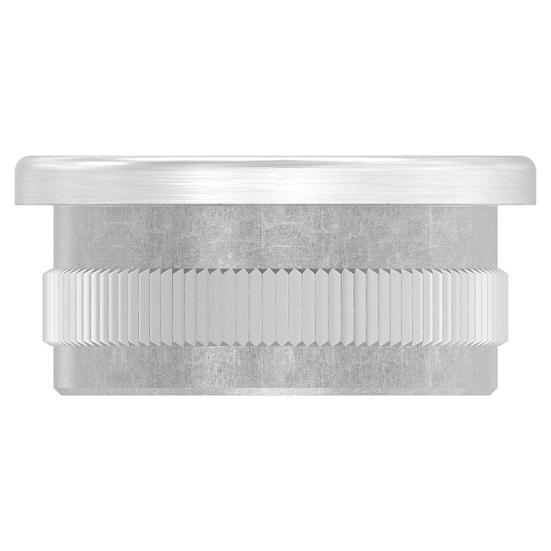 Rohrabschlussstopfen, für Rohr 33,7x2,0mm, V2A