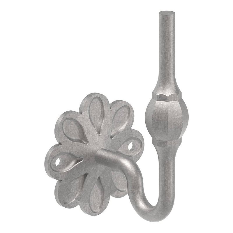 Handlaufträger mit Ronde 93mm, flach