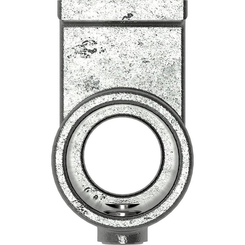 Wall bracket with 2 holes, for pipe Ø 42.4 mm
