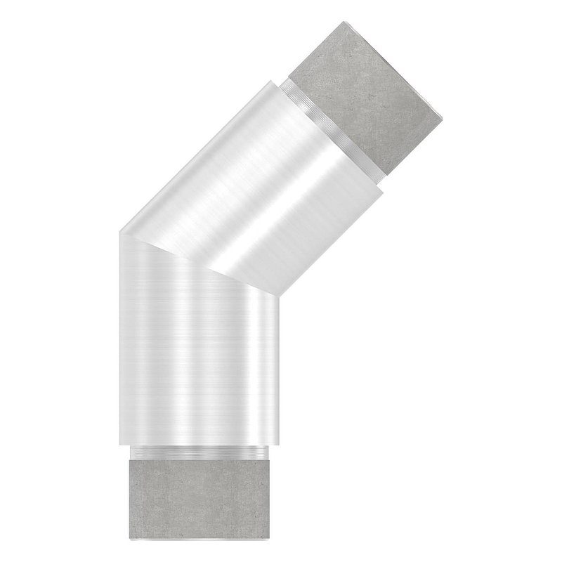 Eckstück 135°, für Rohr 33,7x2,0mm, V2A