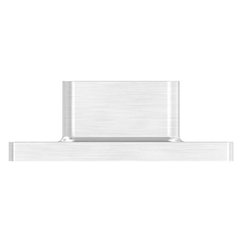 Wand- und Bodenanker, für Rohr 30x30mm, V4A