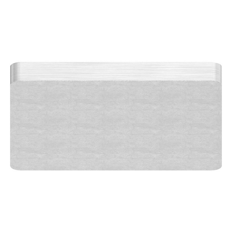 Platte zum Anschweißen für Rohr 40x40, V2A