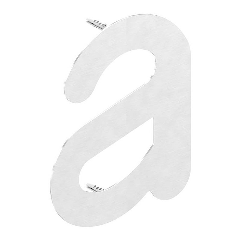 house number a - "large", AISI304