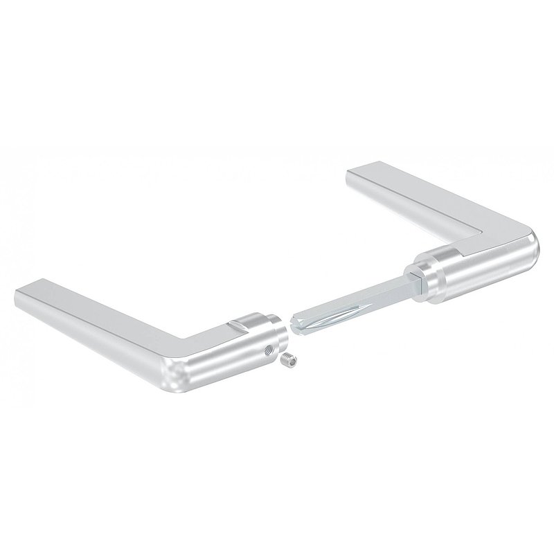 Pair of door handles