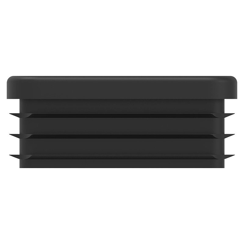 Plastic end cap for rectangular tube 80x50mm