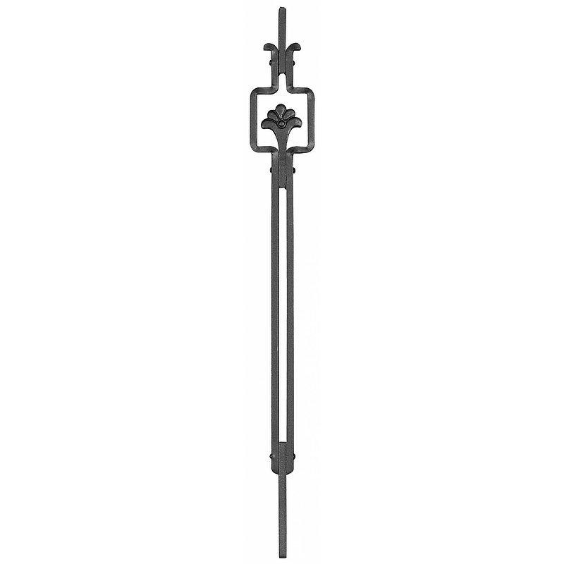 Geländerstab "Blume" doppelt, 900mm