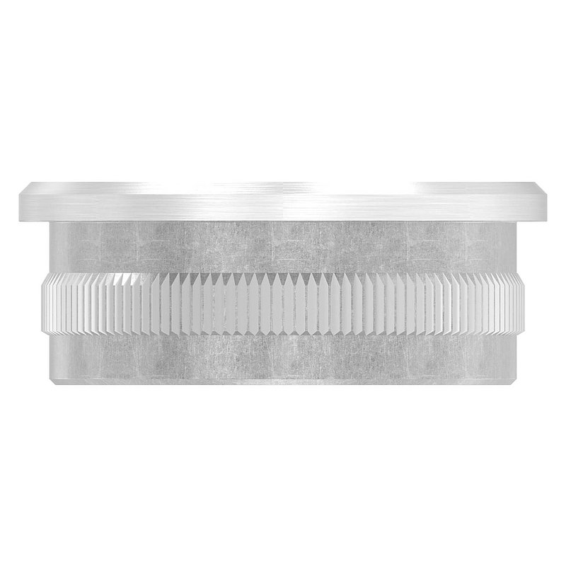 Rohrabschlussstopfen, für Rohr 42,4x2,0mm, V4A