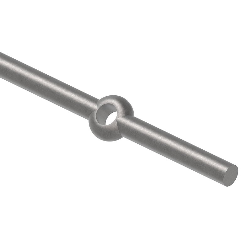Lochleiste S235JR, 18mm, Lochabstand 160mm, 2000mm