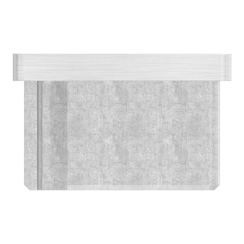 Einsteckkappe, für Rohr 80x40x2,0mm, V4A